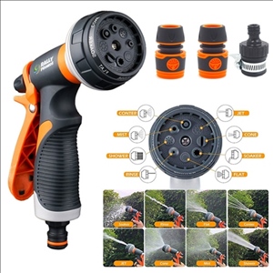 High Pressure Adjustable Garden Hose Nozzle With Joints